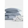 Homespun Bundle Duvet Set In Light Blue