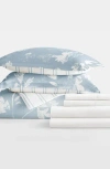 Homespun Bundle Duvet Set In Light Blue