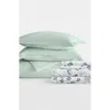 Homespun Bundle Duvet Set In Mint