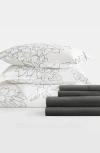 Homespun Bundle Duvet Set In Vines Gray