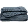 Homespun Chunky Knit Throw Blanket