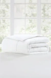 Homespun Cotton Comforter Duvet Insert In White