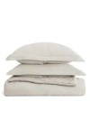 Homespun Double Gauze 3-piece Comforter Set In Sand