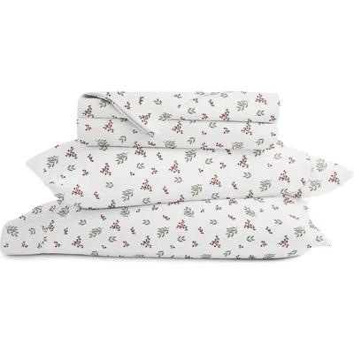 Homespun Holiday 4-piece Microfiber Bed Sheet Set