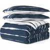 Homespun Horizon Reversible Comforter & Shams Set In Navy