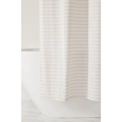Homespun Mixed Stripe Shower Curtain