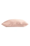 Homespun Mulberry Silk Pillowcase In Pink