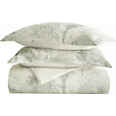 Homespun Pattern Duvet Cover & Sham Set In Animal Print