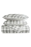 Homespun Pattern Reversible Quilt & Sham Set