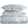 Homespun Pattern Reversible Quilt & Sham Set