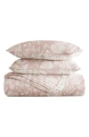 Homespun Pattern Reversible Quilt & Sham Set