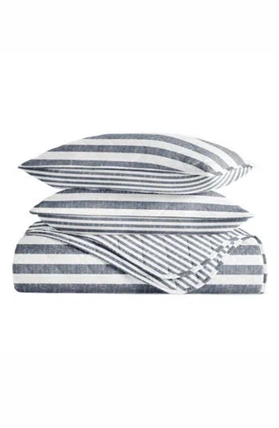 Homespun Pattern Reversible Quilt & Sham Set In Multi