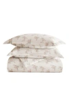 Homespun Patterned Duvet Set In Pink