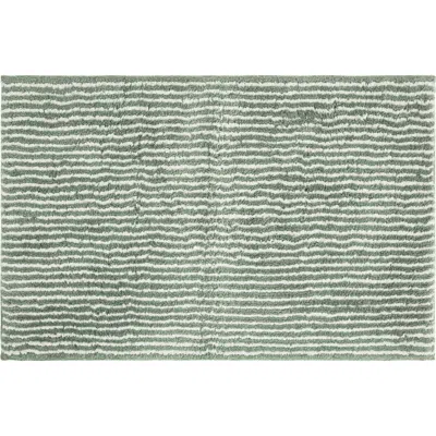 Homespun Pinstripe Cotton Bath Mat