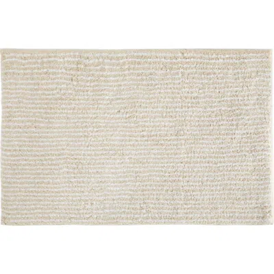 Homespun Pinstripe Cotton Bath Mat