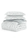 Homespun Premium Down Alternative English Countryside Reversible Comforter Set In Light Gray