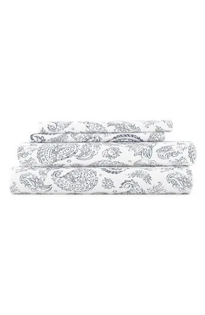 Homespun Premium Ultra Burst Of Vines Pattern 4-piece Bed Sheets Set