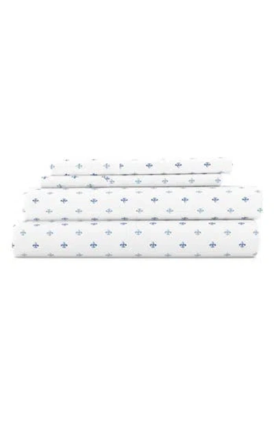 Homespun Premium Ultra Burst Of Vines Pattern 4-piece Bed Sheets Set