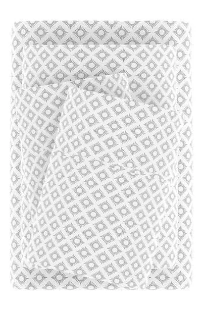 Homespun Premium Ultra Burst Of Vines Pattern 4-piece Bed Sheets Set