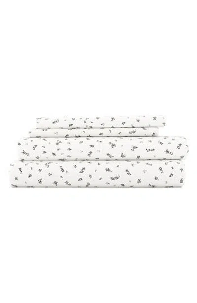 Homespun Premium Ultra Burst Of Vines Pattern 4-piece Bed Sheets Set