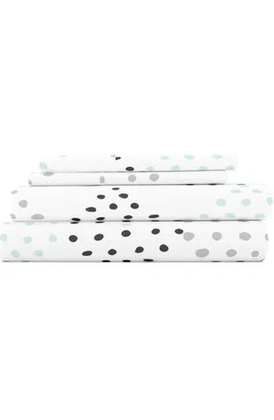 Homespun Premium Ultra Burst Of Vines Pattern 4-piece Bed Sheets Set