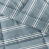 Homespun Premium Ultra Soft Soft Stripe Reversible Down-alternative Comforter In Multi