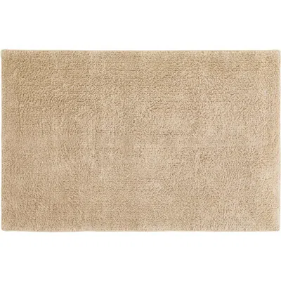 Homespun Reversible Cotton Bath Mat In Brown