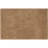 Homespun Reversible Cotton Bath Mat In Brown