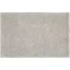 Homespun Reversible Cotton Bath Mat In Gray