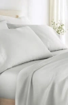 Homespun Set Of 2 Pillowcases In Gray