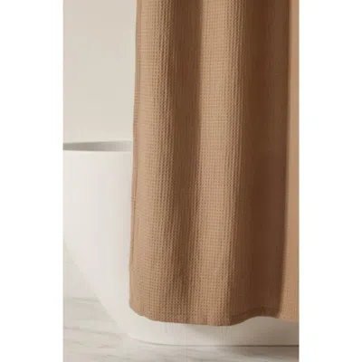 Homespun Shower Curtain In Brown