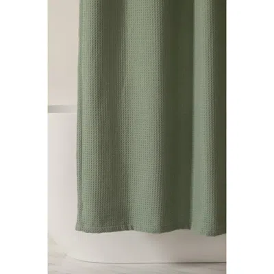 Homespun Shower Curtain In Green