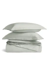 Homespun Solid Duvet Cover & Sham Set
