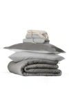 Homespun Ultimate College Essentials Bedding Bundle. In Gray