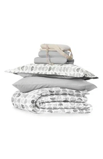 Homespun Ultimate College Essentials Bedding Bundle. In Gray