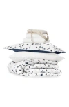 Homespun Ultimate College Essentials Bedding Bundle. In White