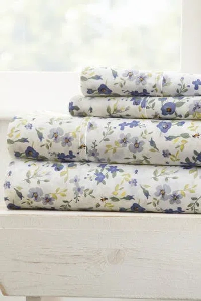 Homespun Ultra Premium Sheet Set In Light Blue