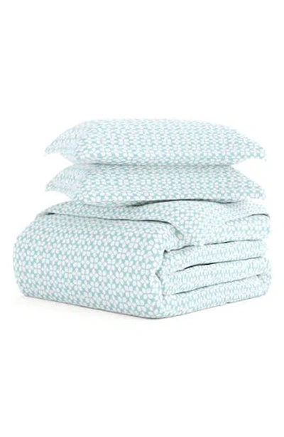 Homespun Ultra Soft 3-piece Duvet Cover Set In Silver