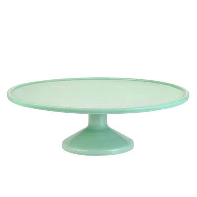 Homew Jadeite Glass Cake Stand (set Of 1)