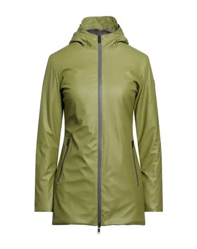 Homeward Clothes Co. Woman Jacket Military Green Size Xs Polyester, Polyurethane