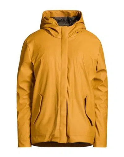 Homeward Clothes Co. Woman Puffer Mustard Size Xl Nylon In Yellow