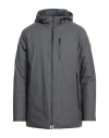 Homeward Clothes Man Jacket Grey Size Xxl Polyester, Polyurethane In Gray