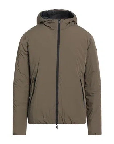 Homeward Clothes Man Jacket Military Green Size Xxl Nylon, Elastane