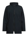 Homeward Clothes Man Overcoat & Trench Coat Midnight Blue Size L Polyester, Elastane