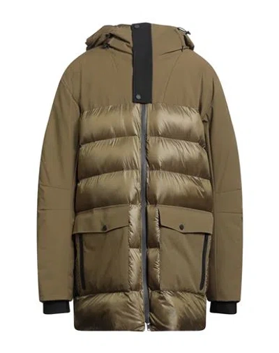 Homeward Clothes Man Puffer Military Green Size L Polyester
