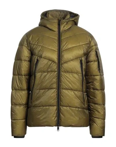 Homeward Clothes Man Down Jacket Military Green Size S Nylon