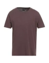 Homeward Clothes Man T-shirt Chocolate Brown Size Xl Cotton
