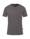Homeward Clothes Man T-shirt Lead Size Xxl Cotton In Grey