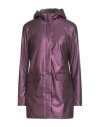 Homeward Clothes Woman Jacket Plum Size S Polyester, Polyurethane In Purple