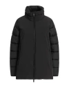 Homeward Clothes Woman Puffer Black Size L Nylon, Elastane In Black